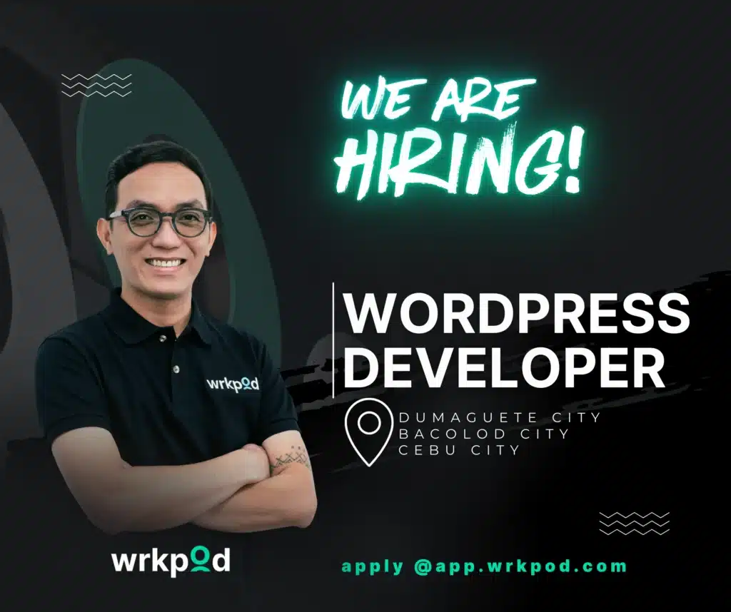 WordPress Developer - WrkPod