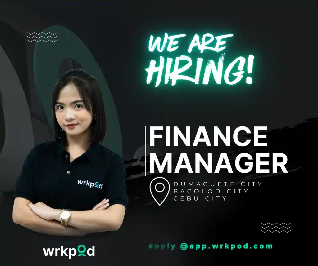 Finance Manager - WrkPod