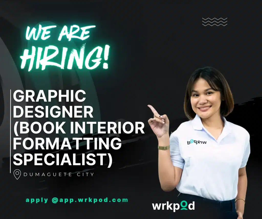 Graphic Designer (Book Interior Formatting Specialist) - WrkPod