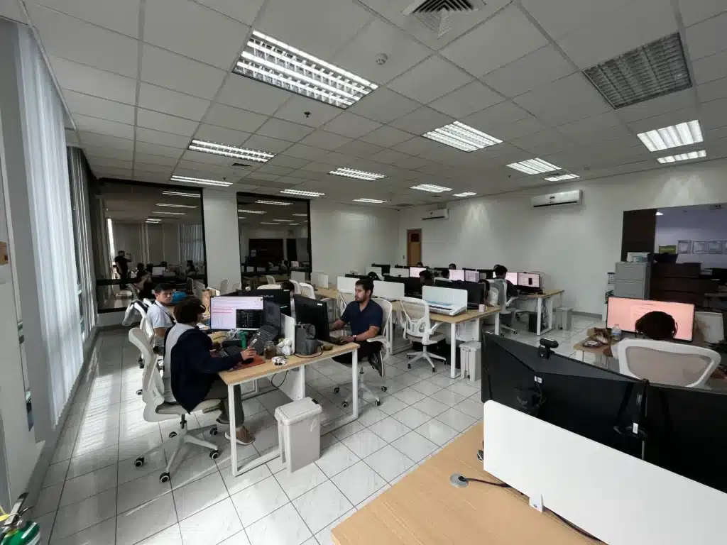 VAPs in their pods at the WrkPod Cebu site