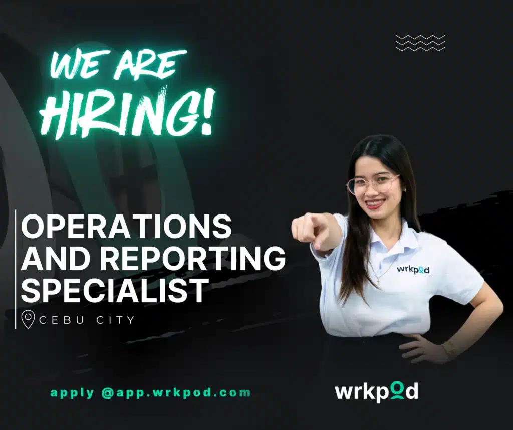 Operations and Reporting Specialist - WrkPod