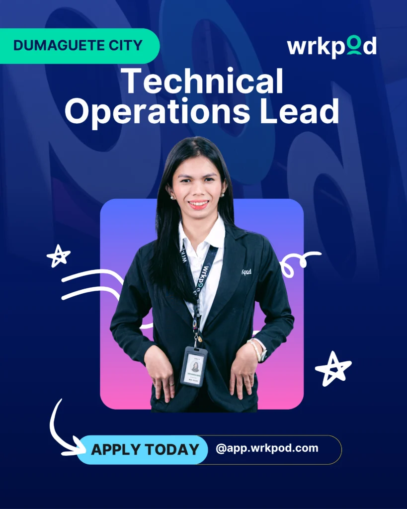 Technical Operations Lead - WrkPod
