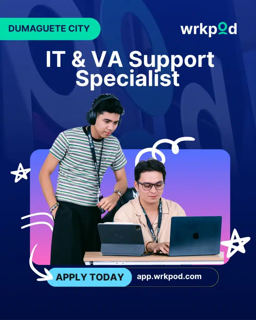 Va Tech Support IT & VA Support Specialist - WrkPod