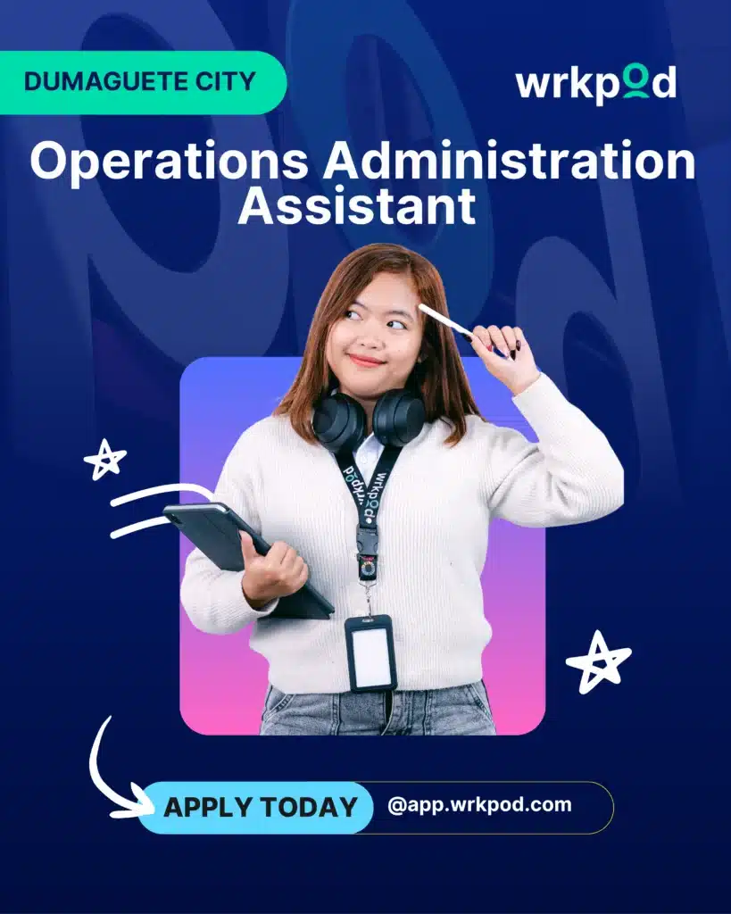 Operations Administration Assistant - WrkPod